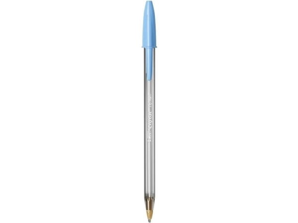 BIC Cristal Fun, kuulakärkikynä, turkoosi, 20 kpl