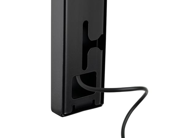 B-TECH Professional BT8312 - Slimline - monteringssett (pop-out-feste) - for videovegg - soft-open, full service - låsbar - svart - skjermstørrelse...