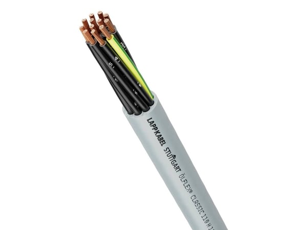 LAPP ÖLFLEX® CLASSIC 110 H styrkabel 5 G 0,50 mm², grå, 10019905-100, 100 m