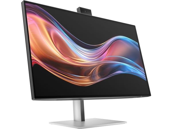 HP Series 7 Pro Serie 7 Pro 27-tommers 4K-konferanseskjerm – 727pm, 68,6 cm (27"), 3840 x 2160 piksler, 4K Ultra HD, LCD, 5 ms, Sølv