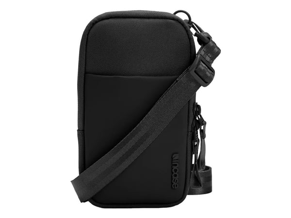 Incase INCO400721-BLK, Gutt, Diagonalt hengende bag, Forlomme, Visittkort, Sort, Monokromatisk