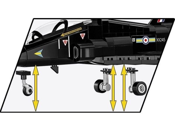 COBI BAe Hawk T1, Byggeklosser, 8 år, 362 stykker