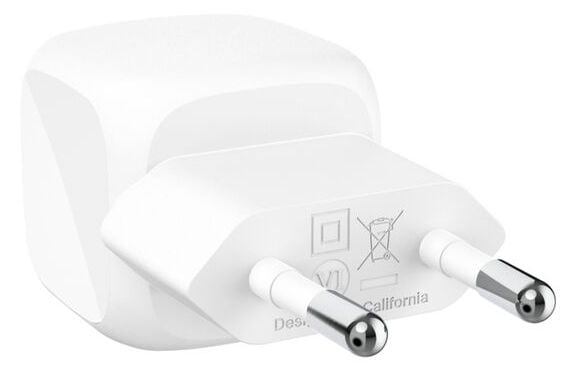 Belkin BOOST Charge USB-C 20W PD Lader PPS Hvit WCA009kqWH