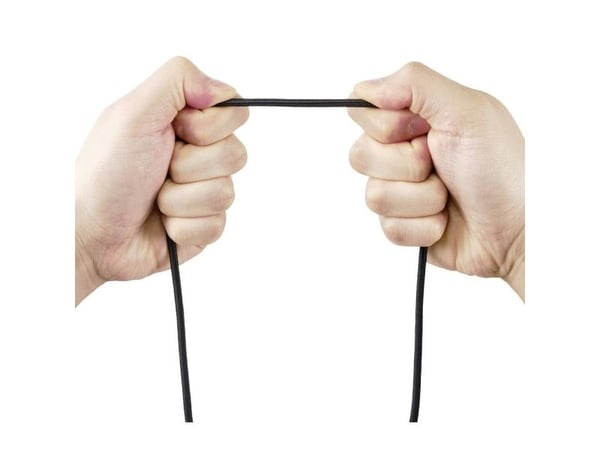 Renkforce RF-4995188, 2 m, Lightning, USB C, Hankjønn, Hankjønn, Sort