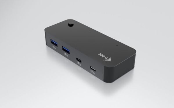 I-TEC UNIVERSAL KVM HUB 2X USB-C + 2X USB-A 3.0-PORT