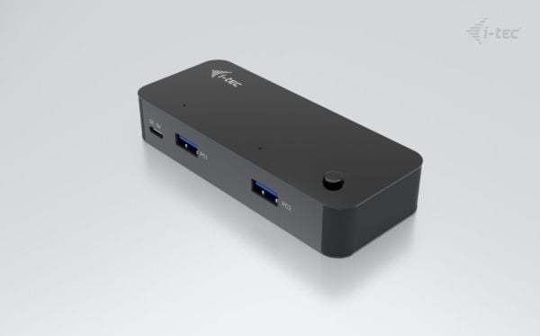 I-TEC UNIVERSAL KVM HUB 2X USB-C + 2X USB-A 3.0-PORT