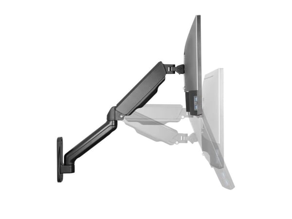 Techly ICA-LCD G112E, 9 kg, 43,2 cm (17"), 81,3 cm (32"), 75 x 75 mm, 100 x 100 mm, Svart