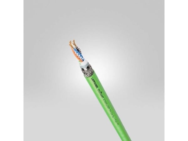 LAPP 2170586/100 Virtajohto ETHERLINE® PN Vihreä 100 m