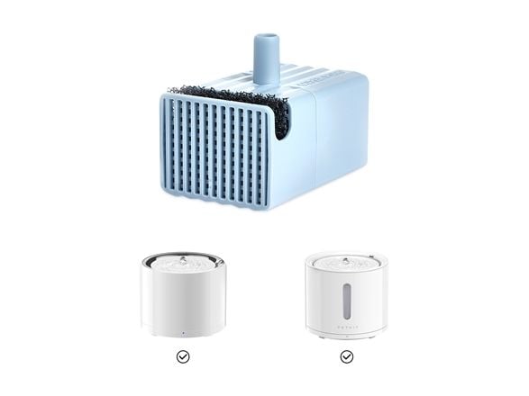 PETKIT vannpumpe, trådløs, UVC