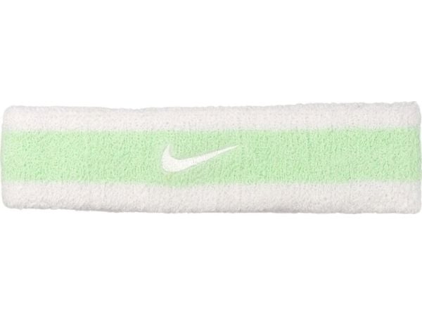 Nike Swoosh pannebånd hvit-grønn N0001544117OS