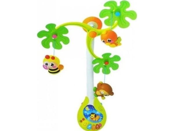 Lean Toys Karusell speldosa leksaker skallror för spädbarn Lean Toys Karusell speldosa leksaker skallror för spädbarn