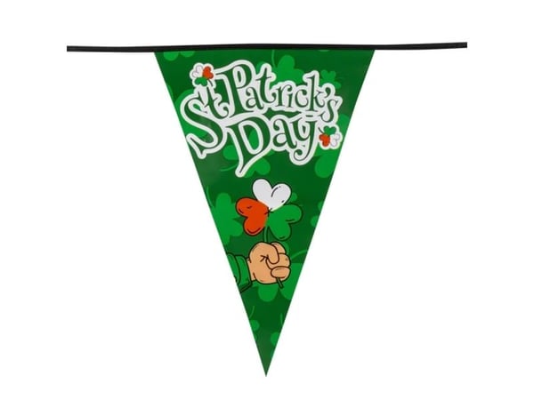 Saint Patrick's day vimpelguirlande