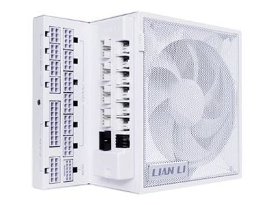 Lian Li Edge Gold EG0850G - Nätaggregat (intern) - ATX12V 3.1 - 80 PLUS Gold - Cybenetics Gold - AC 100-240 V - 850 Watt - aktive PFC - Europa - vit