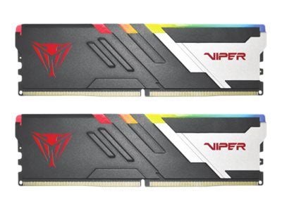 Patriot PVVR564G600C30KViper Venom RGB, DDR5 64GB (2x32GB) 6000MTs CL30 UDIMM KIT, DDR5, 64GB