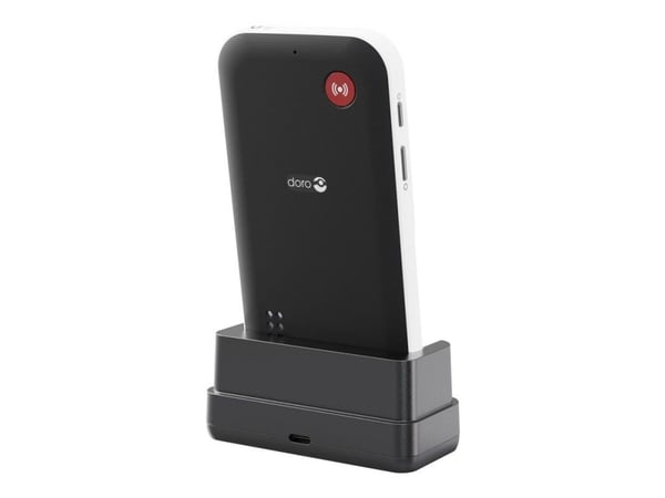 Doro Leva X10, Perusmalli, Yksittäinen SIM, 6,1 cm (2.4"), Bluetooth, 1150 mAh, musta, Valkoinen