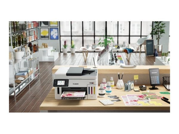 Canon MAXIFY GX6150 MegaTank - Multifunksjonsskriver - farge - ink-jet - CISS - Legal (216 x 356 mm), A4 (210 x 297 mm) (original) - A4/Legal (medi...
