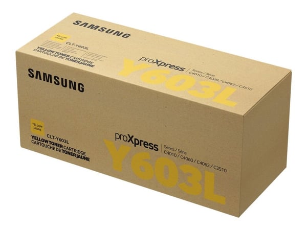 HP CLT-Y603L - Høy ytelse - gul - original - tonerpatron (SU557A) - for ProXpress SL-C4010N, SL-C4010ND, SL-C4012ND, SL-C4060FX, SL-C4062FX
