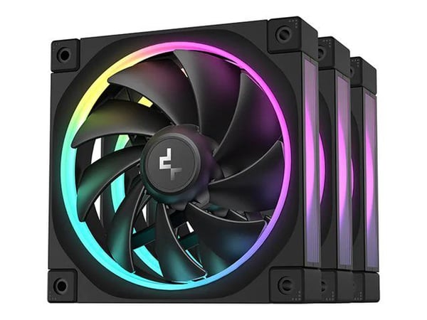 Deepcool FL12 - Case viftesett - 120 mm - svart