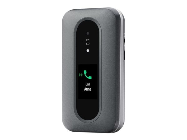 Doro Leva L30, Muslingeskal, Single SIM, 7,11 cm (2.8"), 2 MP, 1150 mAh, Sort, Hvid