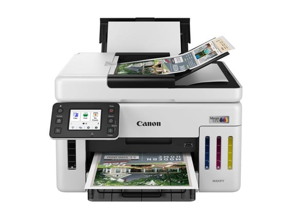 Canon MAXIFY GX6150 MegaTank - Multifunksjonsskriver - farge - ink-jet - CISS - Legal (216 x 356 mm), A4 (210 x 297 mm) (original) - A4/Legal (medi...