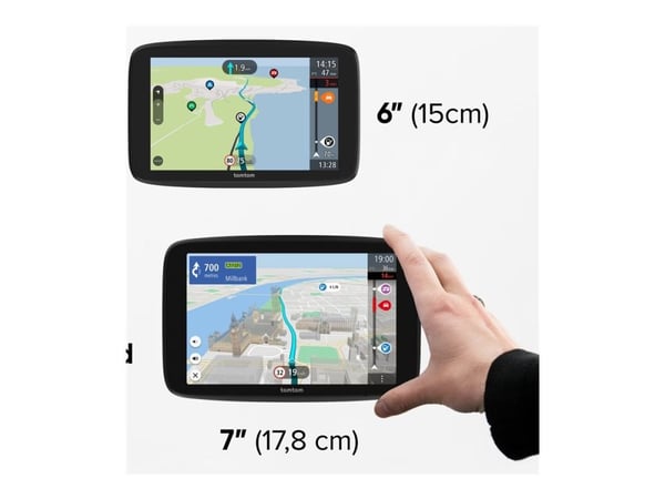 TomTom GO Camper Max - 2. generasjon - GPS-navigator - for kjøretøy 7" bredskjerm