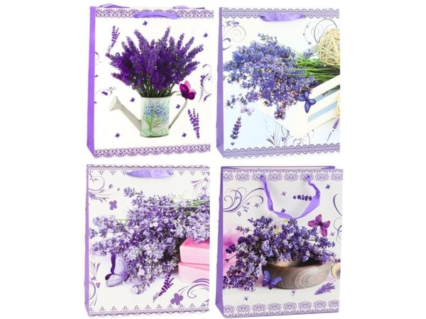 Lean Torba gavepose i papir Lavendel 32 x 26 x 12 cm