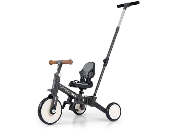 Milly Mally 5-i-1 cykel Optimus Max Dark Grey