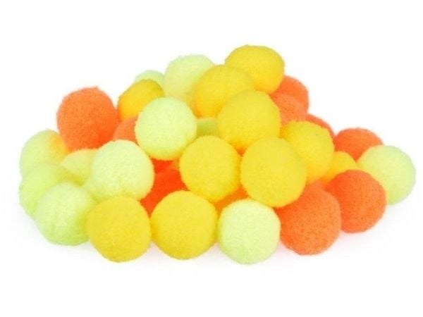 Värikkäitä pom-pomeja 2cm 45kpl EDUKAMP