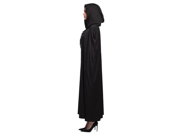 Boland 96936, Maskeradcape, Vuxen, Alla, Polyester, Svart, 1800 mm