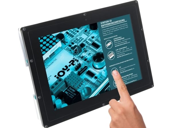 Joy-iT RB-LCD-10B, 25,6 cm (10.1"), 1200 x 800 piksler, LCD, Svart