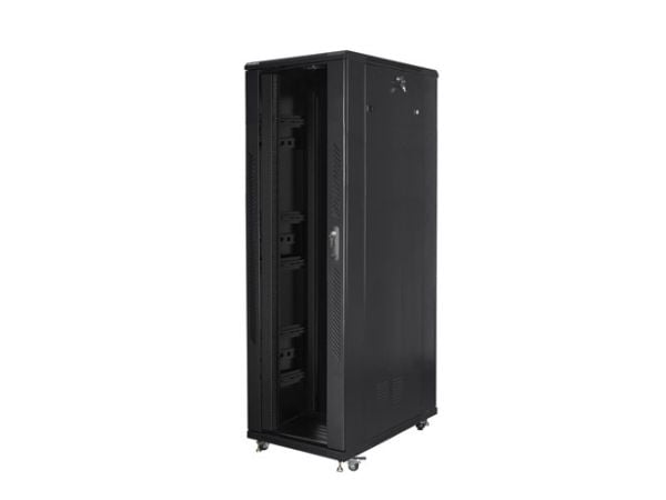 Lanberg - Rack skap - svart, RAL 9004 - 42U - 19"