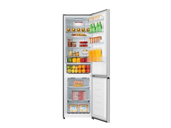 Hisense RB435N4BCE, 336 l, Ikke-frost (kjøleskap), SN-ST, 6 kg/24t, E, Rustfritt stål