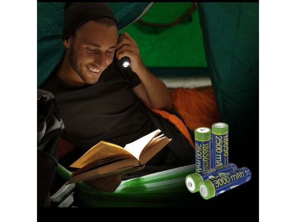 EnerGenie - Batteri 18650 - Li-Ion - 2600 mAh