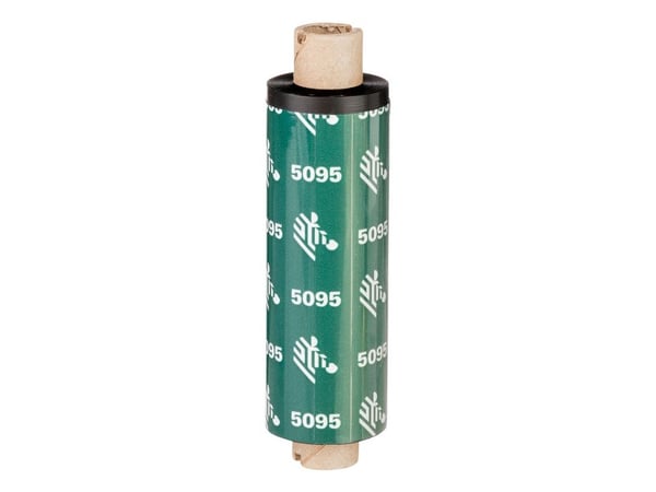 Zebra 5095 Resin - 12-pakke - 57 mm x 74 m - skriveblekkbåndspåfyll (termooverføring)