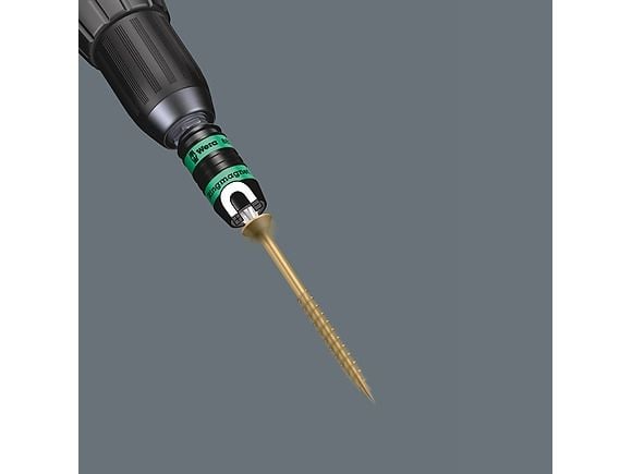 Wera 05057436001, 29 stykker, Philips, Pozidriv, Torx Plus, 1/4", PH 2, PH 3, PZ 1, PZ 2, PZ 3, TX10, TX15, TX20, TX25, TX30, TX40
