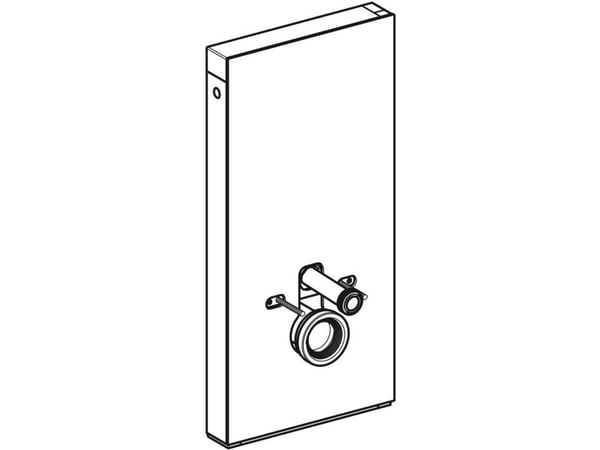 Geberit 131.021.SI.5, Hvit, 480 mm, 106 mm, 1010 mm