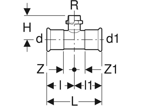 Geberit 31458, Letkun välikappale, Ruostumaton teräs