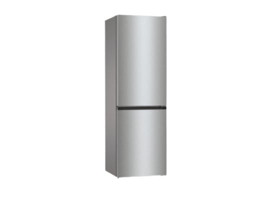 Gorenje G800 NRK61CS2XL4 - Kjøleskap/fryser - bunnfryser - fordypning - bredde: 60 cm - 300 liter - Klasse C - rustfritt stål / metallgrå