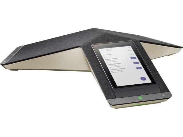 HP Poly Trio C60 IP-konferansetelefon for Microsoft Teams og PoE-aktivert Ingen radio, IP-konferansetelefon, Svart, LCD, 12,7 cm (5"), 720 x 1280 p...
