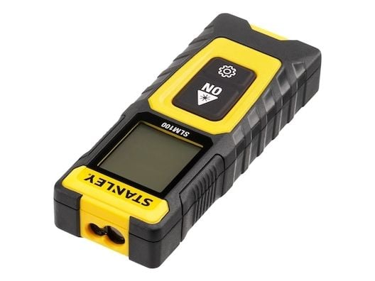 Stanley STHT77100-0, Laseravstandsmåler, Sort, Gult, Digitalt, LCD, IP40, 30 m