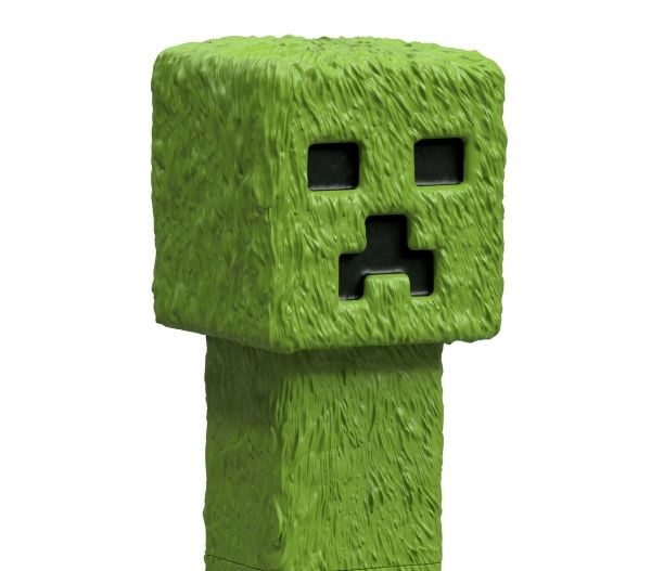Minecraft Creeper Figure, 6 år, Flerfarget, Plast