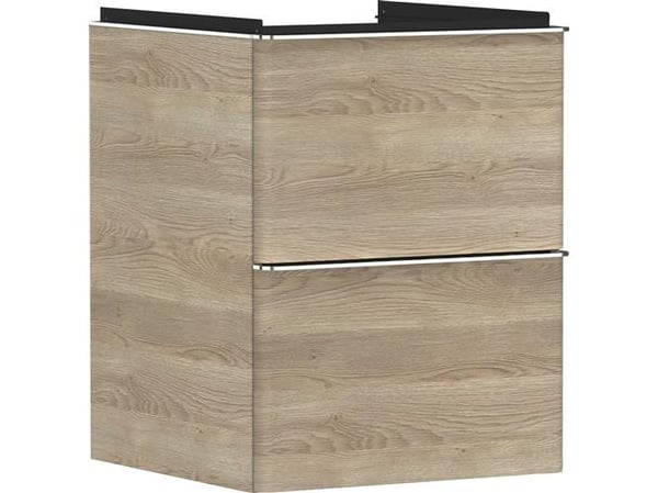 hansGrohe Xelu Q vaskeskab 480/475 2sk, naturlig eg