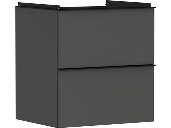 Underskab Xelu Q 580x475mm 2 skuffer grå