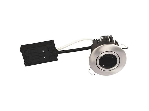 Luna Combi install ISO GU10 Børstet Alu IP44