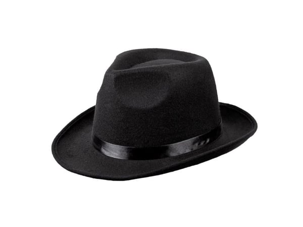 Boland 04212, Smart kjolehatt, Voksen, Håndsøm, Polyester, Etylenvinylacetat (EVA), Svart, 160 g