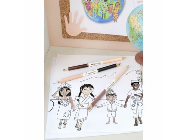Faber-Castell 116511, Assorterte farger, 3 stykker