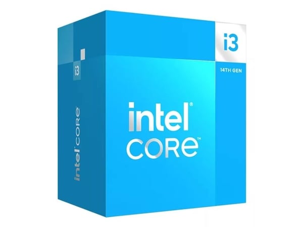 Intel® | Core™ i3-14100 - 4-kjerne - 3,5 GHz (Op til 4,7 GHz Turbo) - LGA1700-sokkel - Intel® UHD-grafikk | Eske
