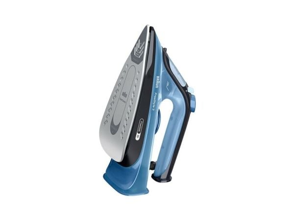 Braun FI3194BK, Höyrysilitysrauta, Keraaminen silityslevy, 2 m, 200 g/min, Musta, Sininen, 45 g/min