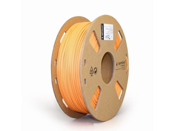 Gembird - Matt oransje - 1 kg - 340 m - fargeboks - PLA-filament (3D)
