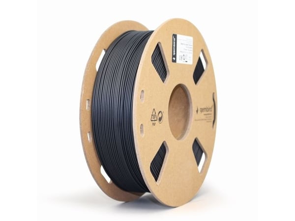 Gembird - Matt svart - 1 kg - 340 m - fargeboks - PLA-filament (3D)